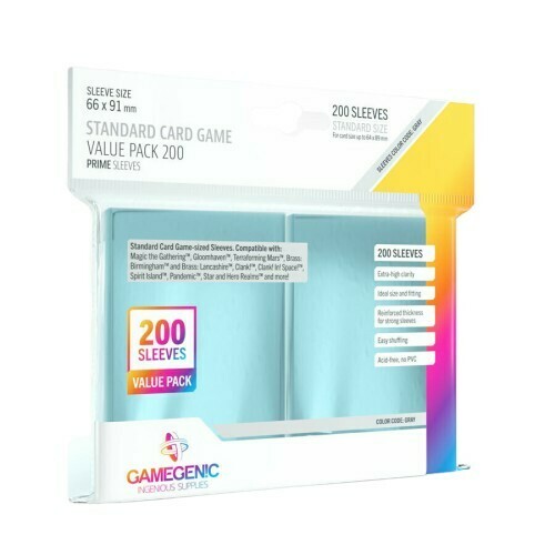 Gamegenic - Value Pack - Clear (200)