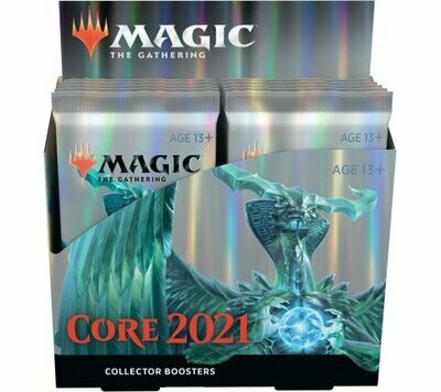Magic: Hauptset 2021 - Sammler Booster Display - EN