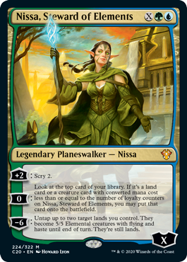 Nissa, Steward of Elements - EN