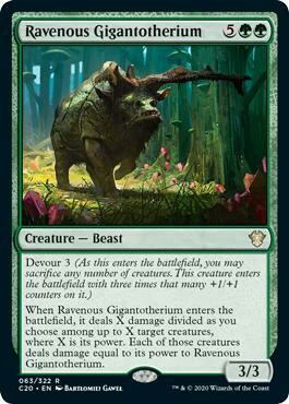 Ravenous Gigantotherium - EN