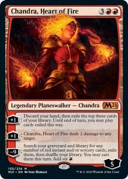 Chandra, Heart of Fire (M21) Alternate Art - EN