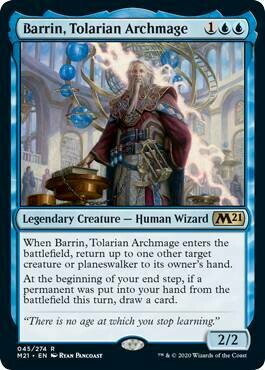 Barrin, Tolarian Archmage (M21) Foil - EN