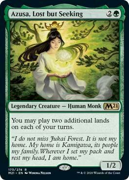 Azusa, Lost but Seeking (M21) Foil - EN