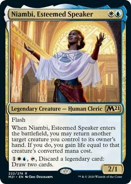 Niambi, Esteemed Speaker (M21) Foil - EN