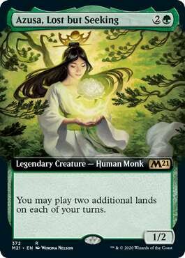 Azusa, Lost but Seeking (M21) Extended Art Foil - EN