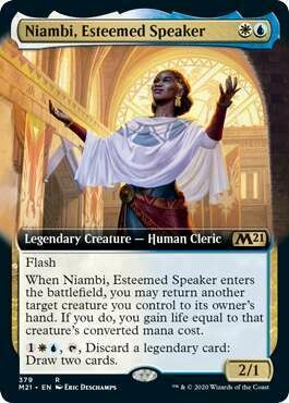 Niambi, Esteemed Speaker (M21) Extended Art - EN