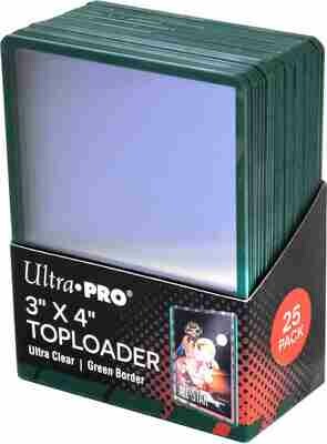 Ultra Pro - Toploader (25x)- Grün