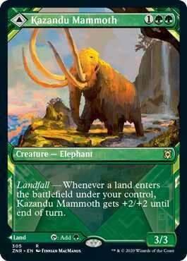 Kazandu Mammoth / Kazandu Valley - EN (Alternate Art)