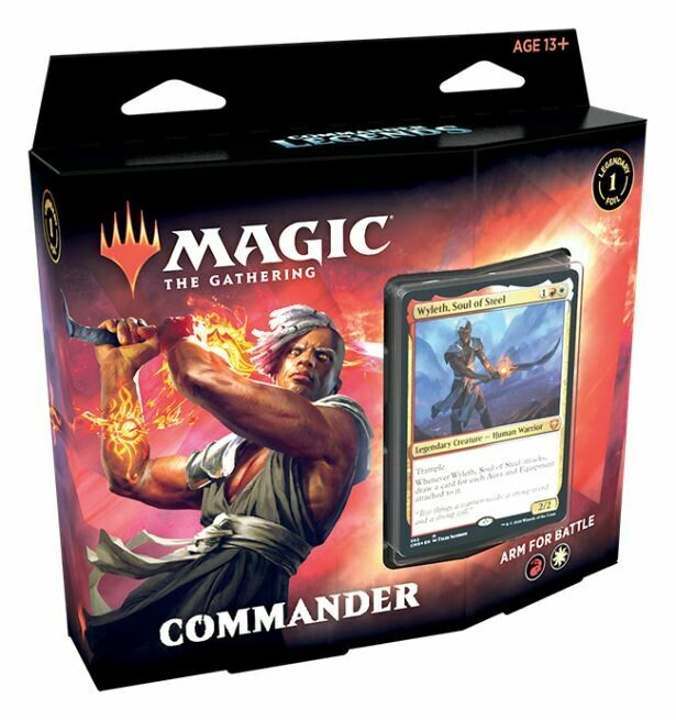 Magic: Commander Legends - Commander Deck: Hitze des Gefechtes - DE