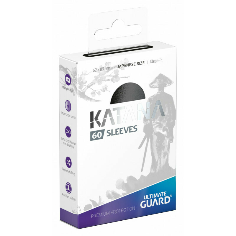 Ultmate Guard - Katana Sleeves Japanese Size - Black