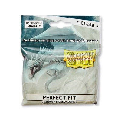 Dragon Shield Standard Perfect Fit Sideloaders Sleeves - Clear