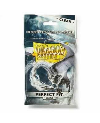 Dragon Shield Standard Perfect Fit Sleeves - Clear