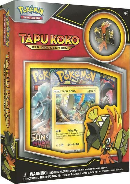 Pokemon - Tapu Koko Pin Collection - EN
