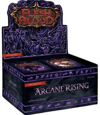 Flesh & Blood - Booster Display - Arcane Rising - EN (Unlimited)
