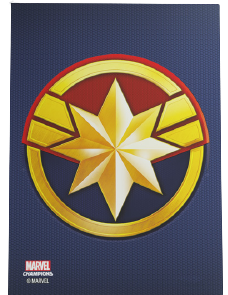 Gamegenic - Marvel Champions Art Sleeves - Captain Marvel (50)
