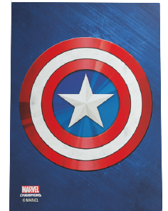Gamegenic - Marvel Champions Art Sleeves - Captain America (50)