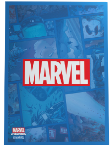 Gamegenic - Marvel Champions Art Sleeves - Marvel Logo Blue (50)