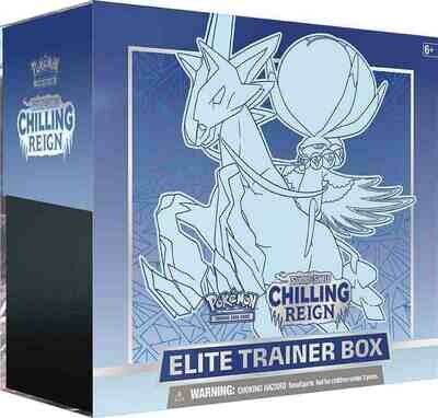 Pokémon -  Sword and Shield: Chilling Reign - Top Trainer Box (Blue)