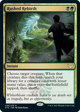 Rushed Rebirth - EN FOIL