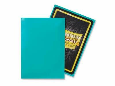 Dragon Shield - Standard Sleeves - Classic Turquoise (100)