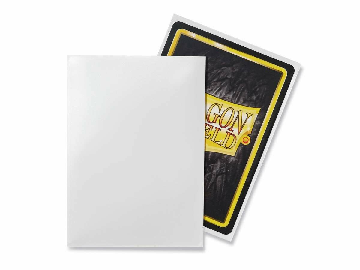 Dragon Shield - Standard Sleeves - White (100)