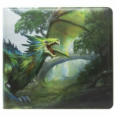 Dragon Shield - Zipster Binder - XL Olive Lavom