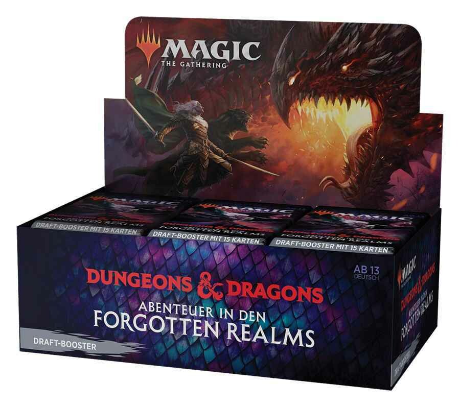 Magic: Dungeons & Dragons: Abenteuer in den Forgotten Realms - Draft Booster Display - EN