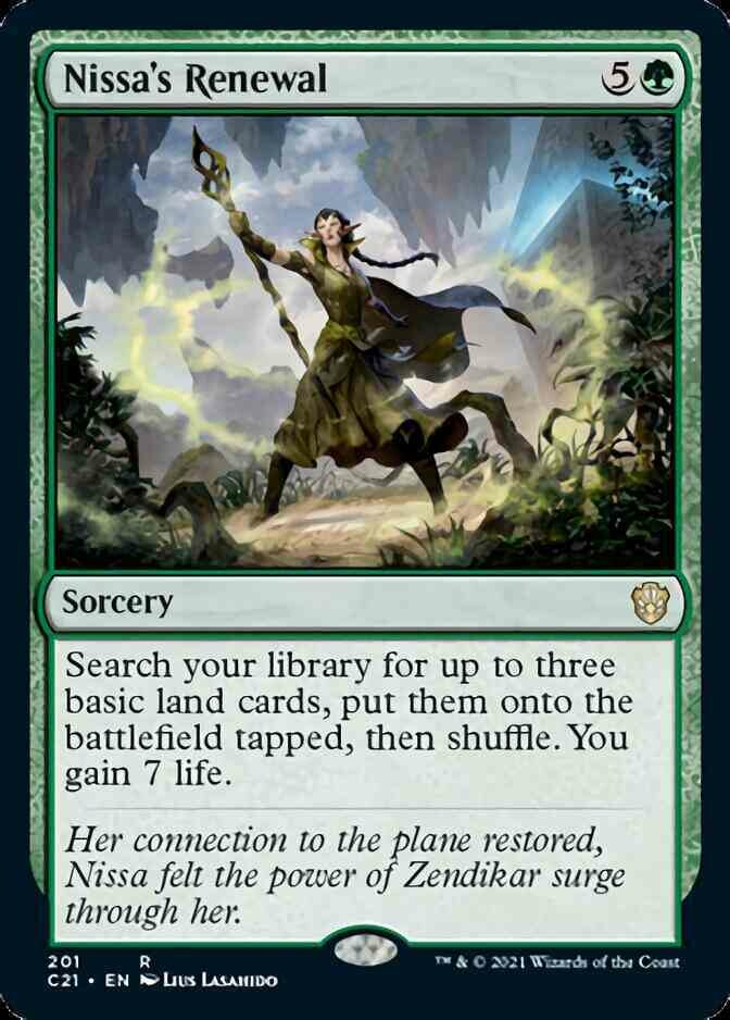 Nissa&#39;s Renewal - EN