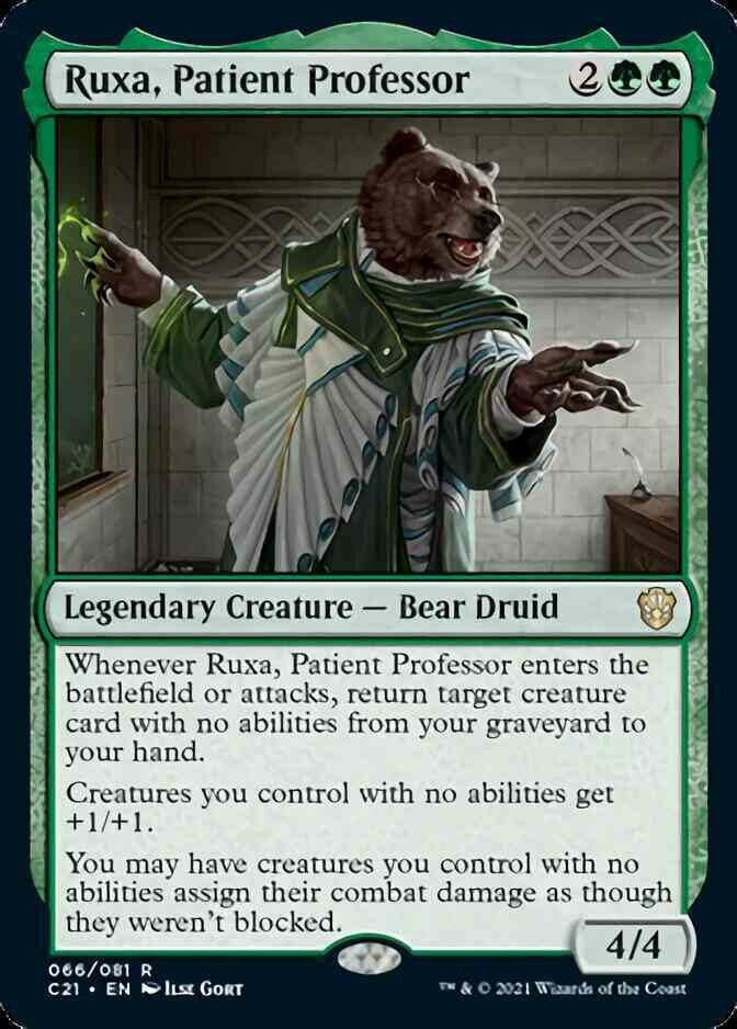 Ruxa, Patient Professor - EN