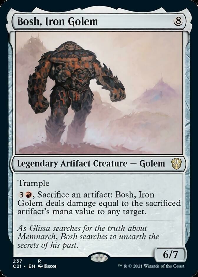 Bosh, Iron Golem - EN