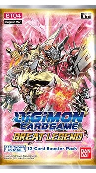 Digimon - Booster Pack: Great Legend - BT04 - EN