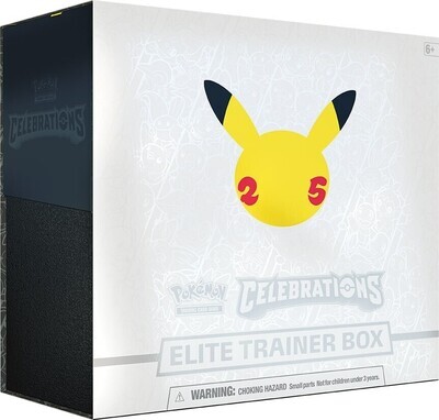 Pokémon -  Celebrations -  Top Trainer Box