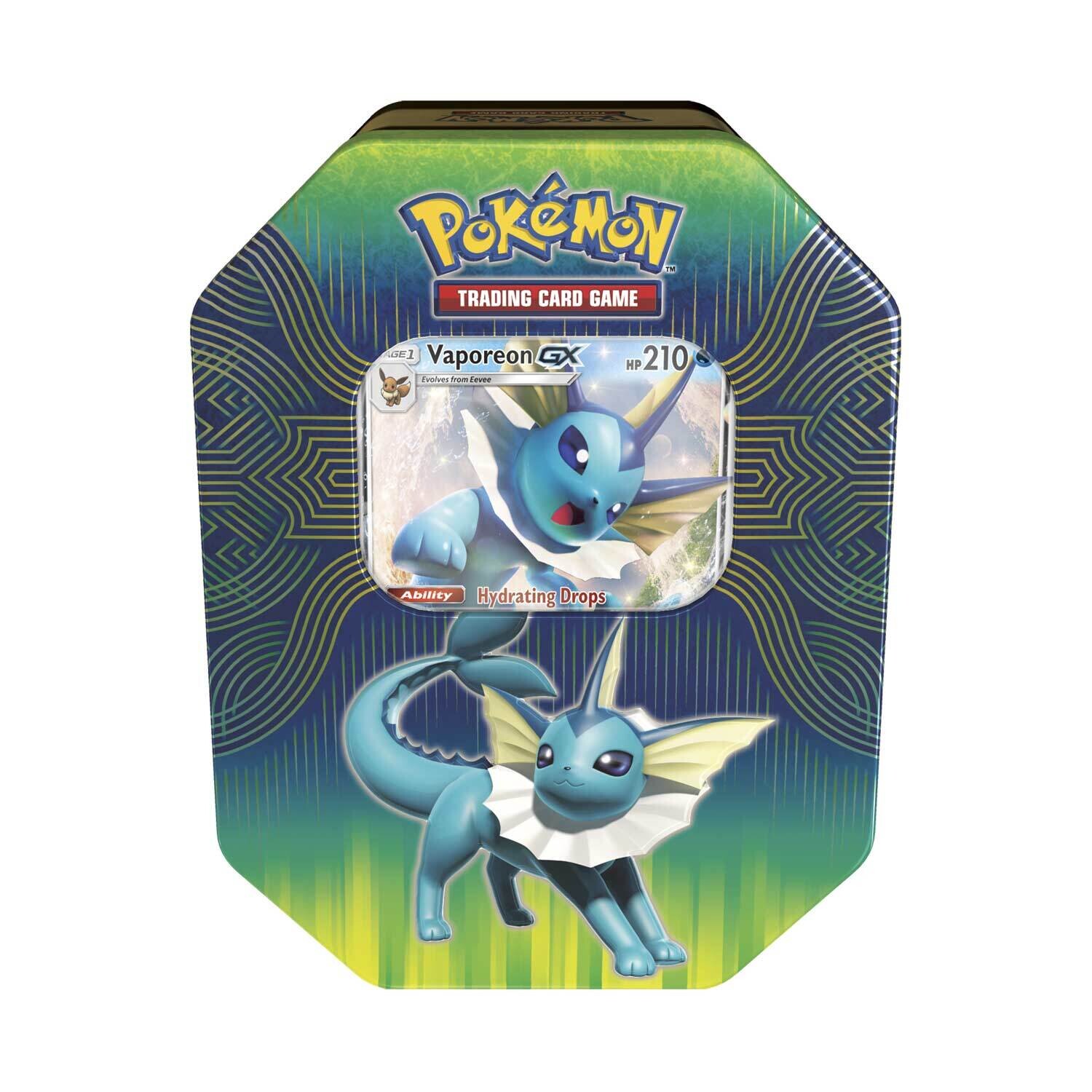 Pokémon - Elemental Power Tin - Vaporeon GX - EN