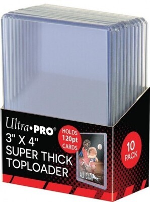 Ultra Pro - Super Thick 120PT Toploader (10x)
