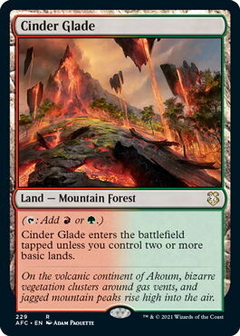 Cinder Glade -  EN