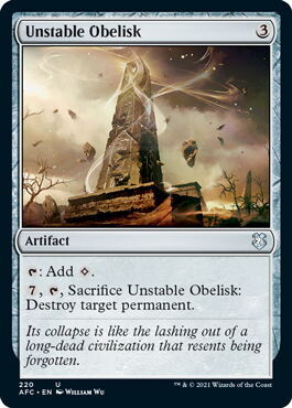 Unstable Obelisk - EN