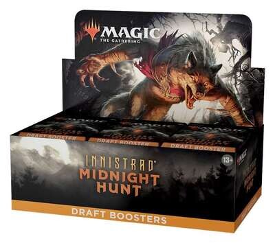 Magic: Innistrad: Midnight Hunt - Draft Booster Display