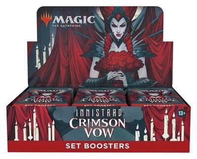 Magic: Innistrad: Crimson Vow - Set Booster Display