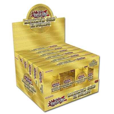 Yu-gi-oh - Maximum Gold El Dorado Box UNLIMITED Display (6x) Yu-gi-oh - Maximum Gold El Dorado Box UNLIMITED Display (6x)