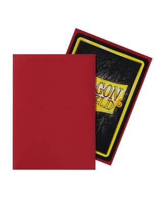 Dragon Shield - Standard Sleeves - Red MATTE (100)