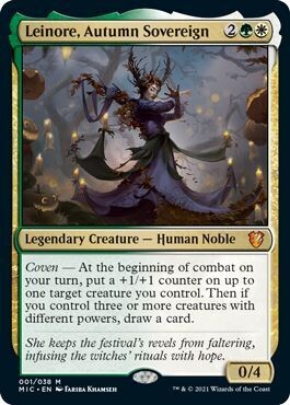 Leinore, Autumn Sovereign - EN (MIC) FOIL