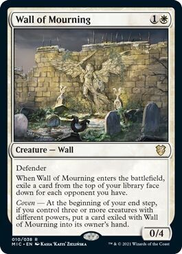 Wall of Mourning - EN (MIC)
