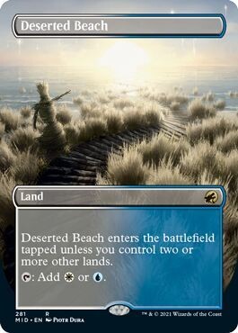 Deserted Beach  - EN (MID) FULLART