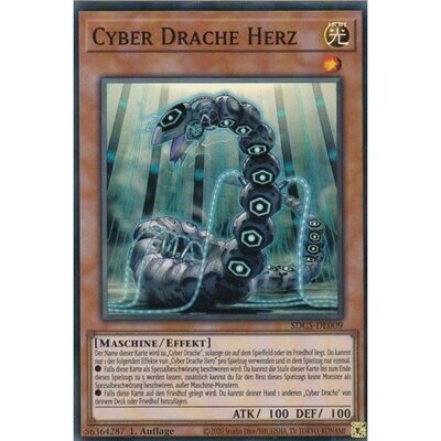 Cyber Drache Herz (Super Rare-SDCS)