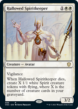 Hallowed Spiritkeeper (Rare-VOC)
