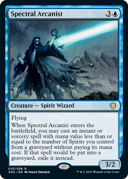 Spectral Arcanist (Rare-VOC)