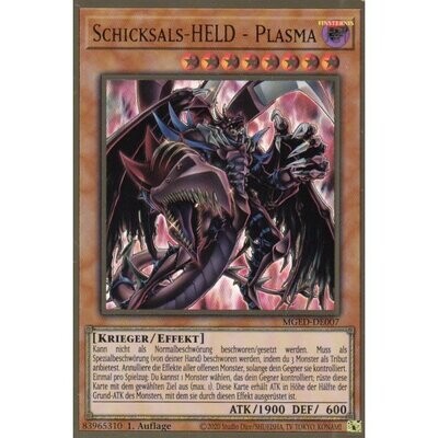 Schicksals-HELD - Plasma (ALT. ART.) (GOLD RARE-MGED)