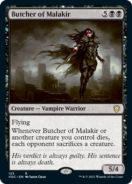Butcher of Malakir (Rare-VOC)