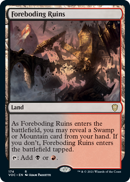 Foreboding Ruins (Rare-VOC)