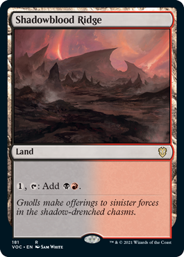 Shadowblood Ridge(Rare-VOC)